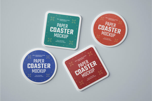 Decorative and Functional Custom Coasters for Drinks
