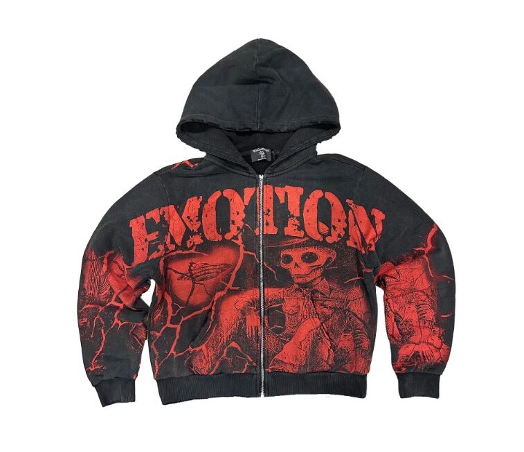 Acid Wash “Deserted” Hoodie