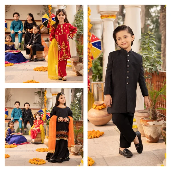 Festive & Party Wear Pakistani Clothes for Kids