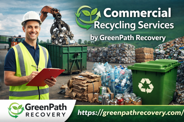 Commercial Recycling Services | Responsible & Efficient Recycling Solutions by GreenPath Recovery