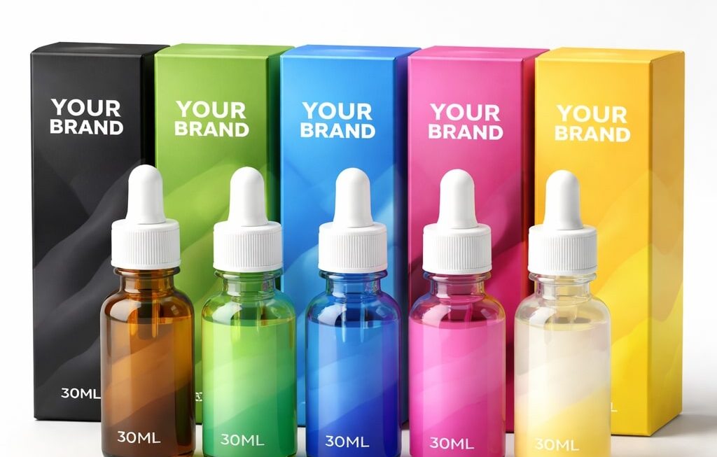 Custom 30ml Bottle Boxes