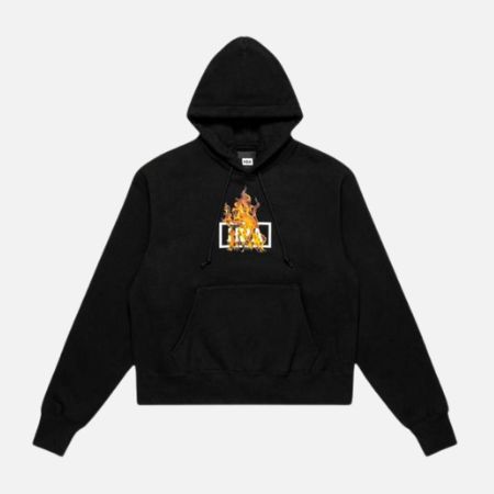 Hood by Air Box Logo Hoodie – Black