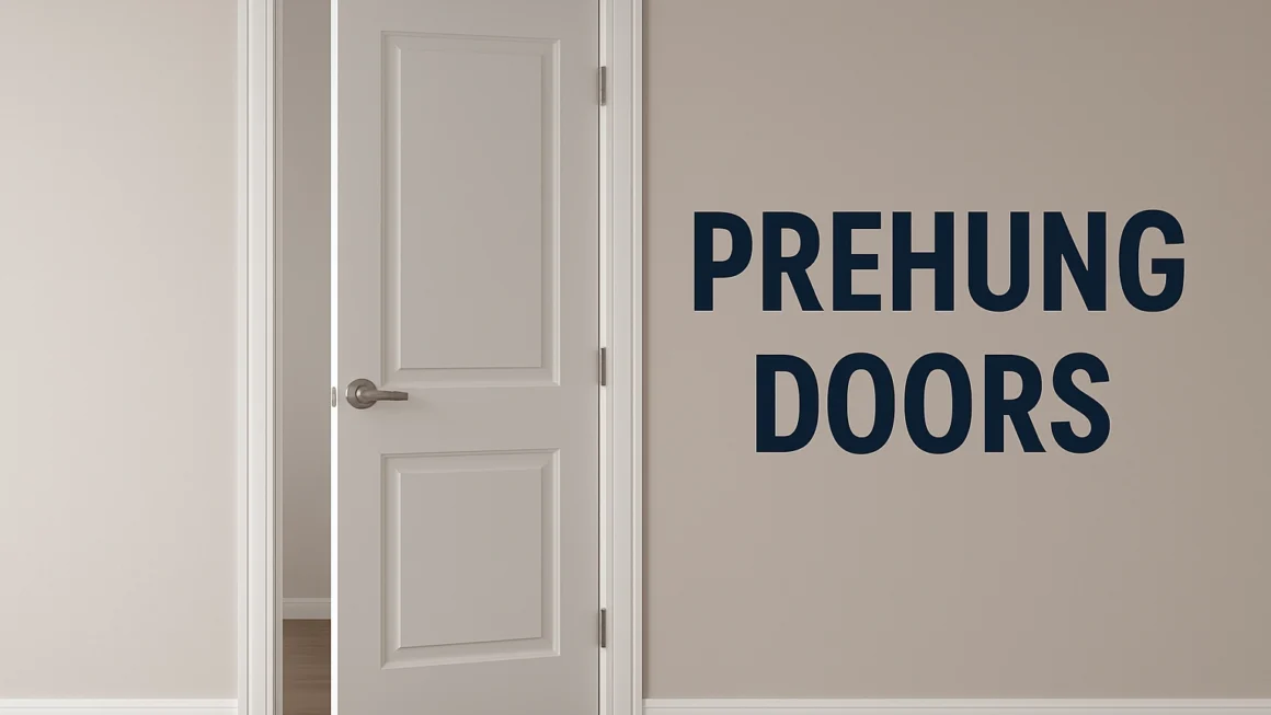 Prehung Doors: Durable & Stylish Solutions for Canadian Homes
