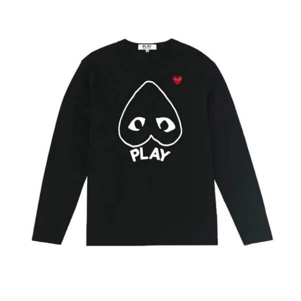 CDG Long Sleeve Where Minimalism Meets Meaning