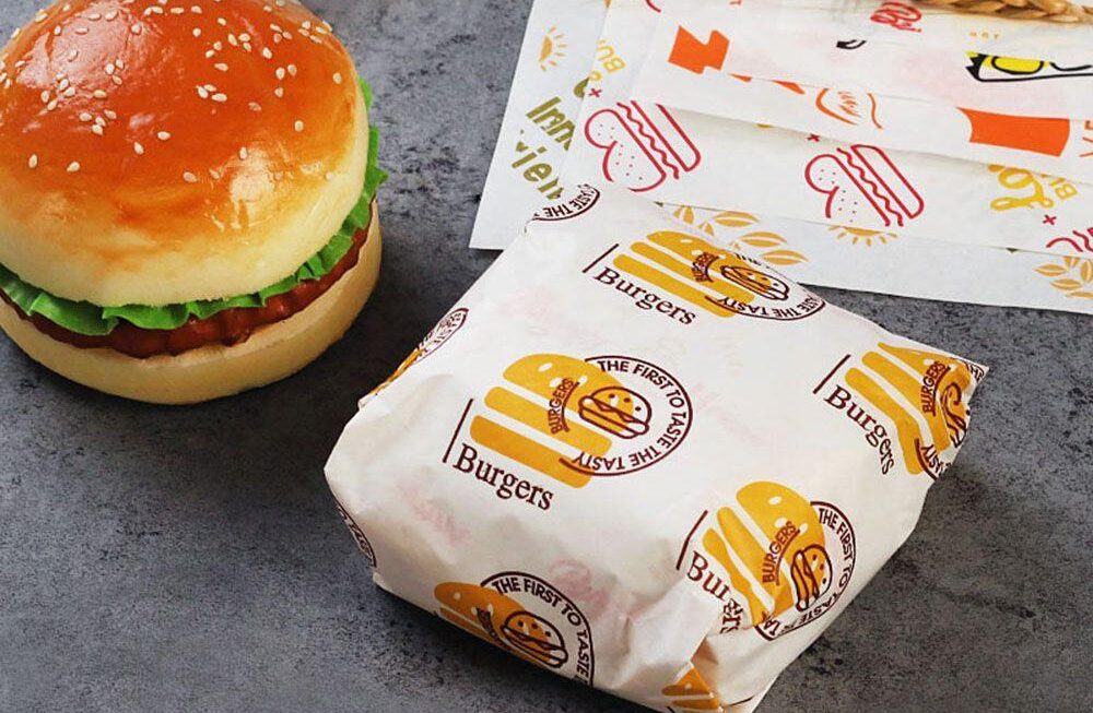 Custom Burger Paper