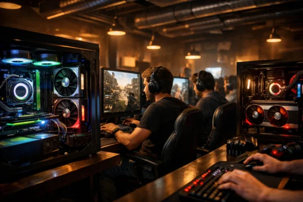 How Graphics Cards Handle Long Gaming Sessions in Cyber Cafés